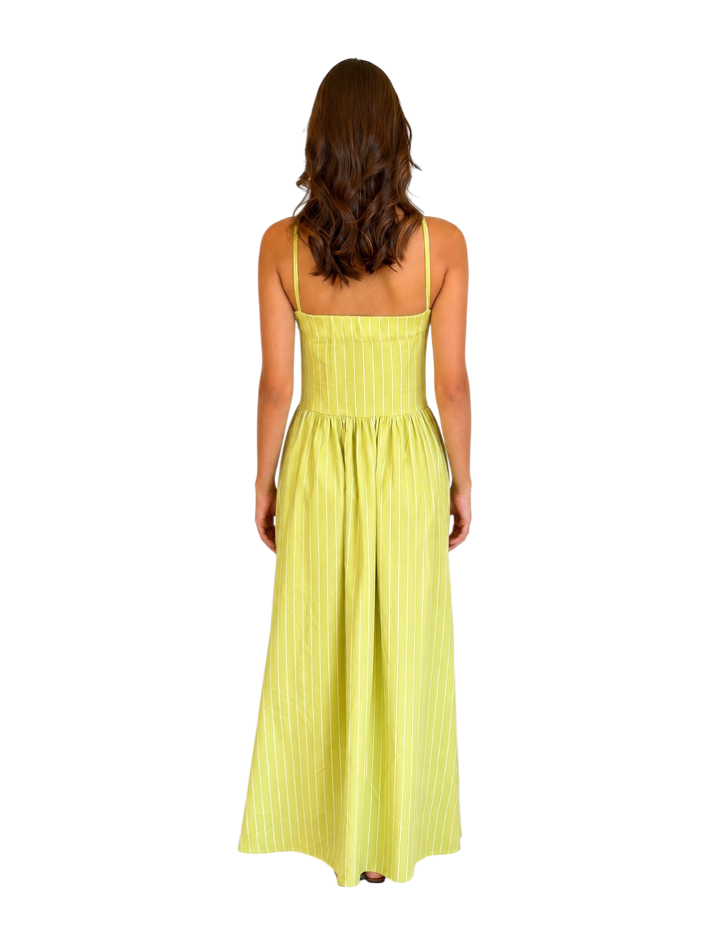 Stripes Dress (Green)