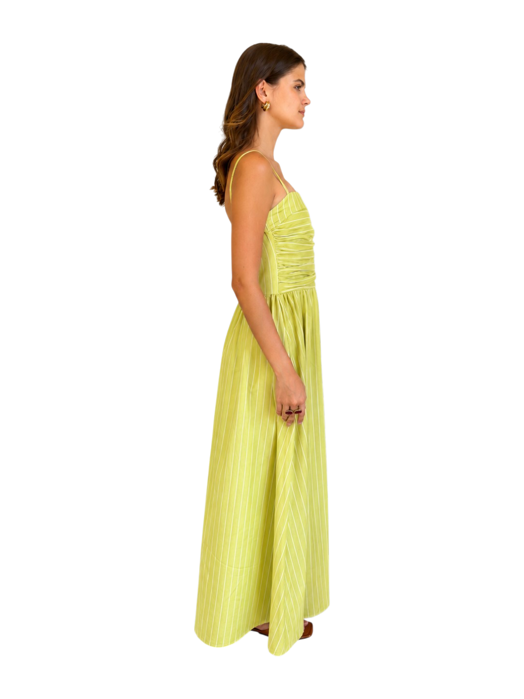 Stripes Dress (Green)
