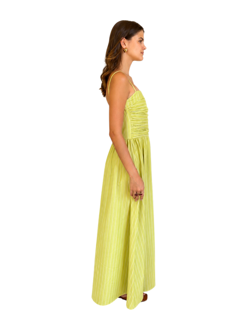 Stripes Dress (Green)